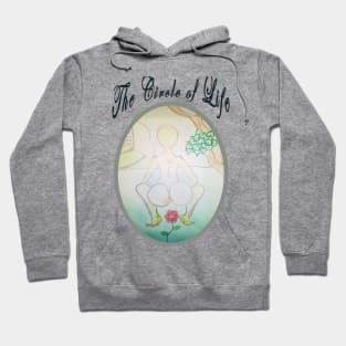 The Circle of life. Poo Becomes Flower. Hoodie